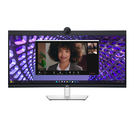 Dell Monitor P3424WEB 34 " IPS 21:9 5 ms 300 cd/m² 60 Hz HDMI ports quantity 1