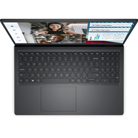 Dell Vostro 15 3520 Black 15.6 " WVA FHD 1920 x 1080 pixels Anti-glare Intel Core i3 i3-1215U 8 GB D