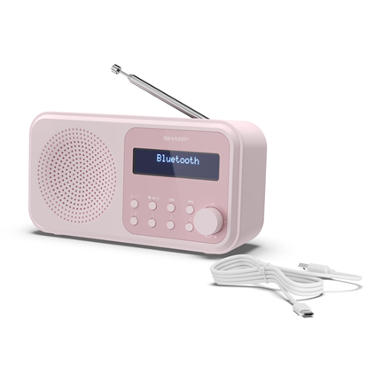 Sharp | Tokyo Digital Radio | DR-P420(PK) | Bluetooth | Pink | Portable | Wireless connection