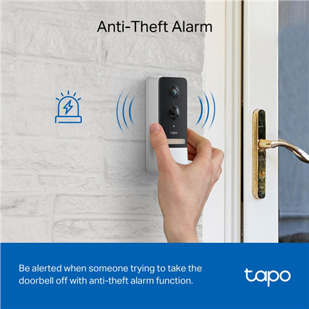 TP-LINK | Tapo Smart Battery Video Doorbell | Tapo D230S1