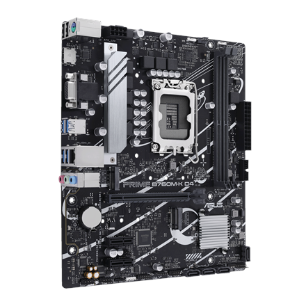 Asus PRIME B760M-K Processor family Intel Processor socket LGA1700 DDR4 DIMM Number of SATA connecto