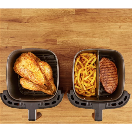 TEFAL Easy Fry and Grill XXL Fryer | EY801D | Power 1830 W | Capacity 6.5 L | Black/Stainless Steel