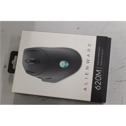 SALE OUT.  Dell | Gaming Mouse | AW620M | Wired/Wireless | Alienware Wireless Gaming Mouse | Dark Si