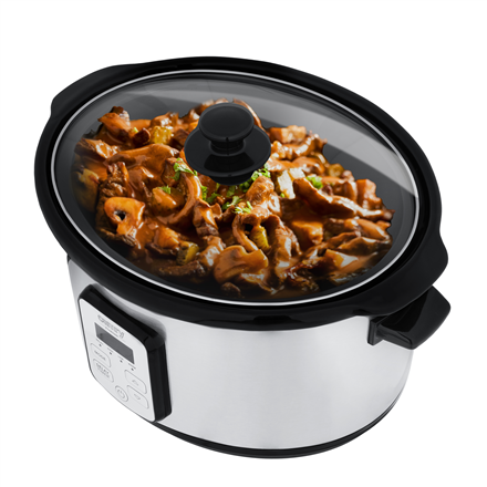 Camry Slow Cooker CR 6414 270 W 4.7 L Number of programs 1 Stainless Steel