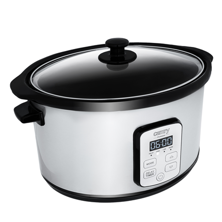 Camry Slow Cooker CR 6414 270 W 4.7 L Number of programs 1 Stainless Steel