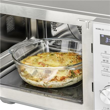 Caso | Microwave Oven | Chef HCMG 25 | Free standing | 900 W | Convection | Grill | Stainless Steel