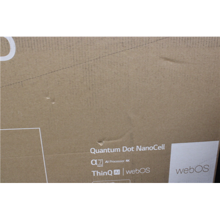 SALE OUT. LG 55QNED813RE 55" (139 cm) Smart TV WebOS 23 4K QNED DAMAGED PACKAGING