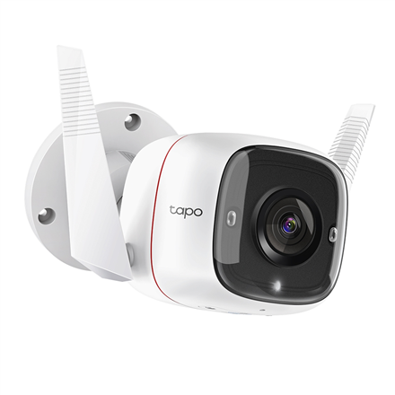 TP-LINK | Outdoor Security Wi-Fi Camera | TC65 | Bullet | 3 MP | 3.89 mm/F2.2 | H.264 | Micro SD