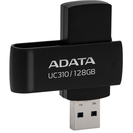 ADATA USB Flash Drive UC310 128 GB USB 3.2 Gen1 Black