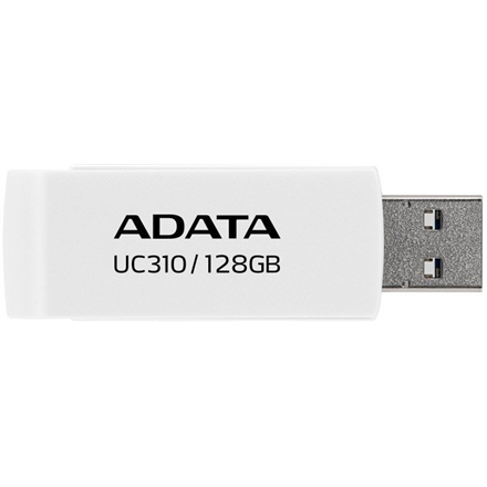 ADATA USB Flash Drive UC310 128 GB USB 3.2 Gen1 White