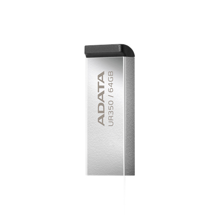 ADATA USB Flash Drive UR350 64 GB USB 3.2 Gen1 Black