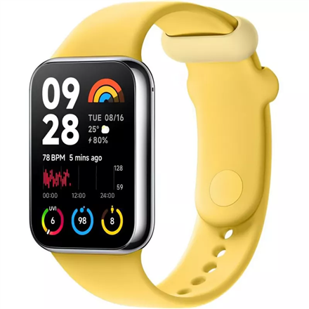 Xiaomi | Smart Band 8 Pro/Redmi Watch 4 Strap | Lemon yellow | Strap material: TPU