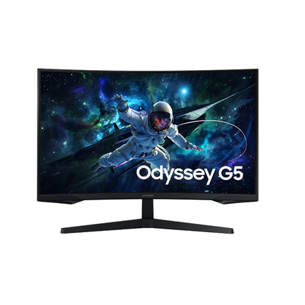 Samsung Gaming Monitor LS32CG552EUXEN 32 " VA 2560 x 1440 pixels 16:9 1 ms 300 cd/m² Black 165 Hz