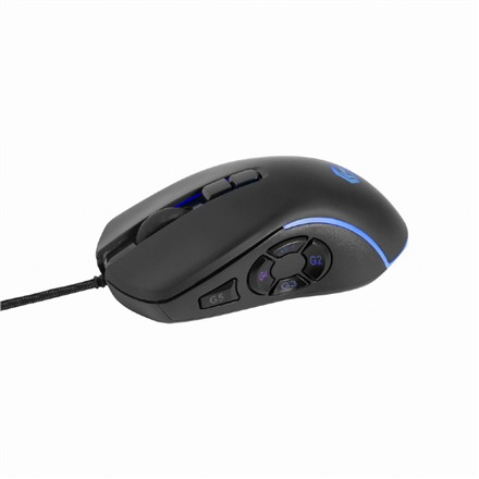 Gembird Gaming Mouse RGB Backlighted MUSG-RAGNAR-RX500 Black  USB Wired