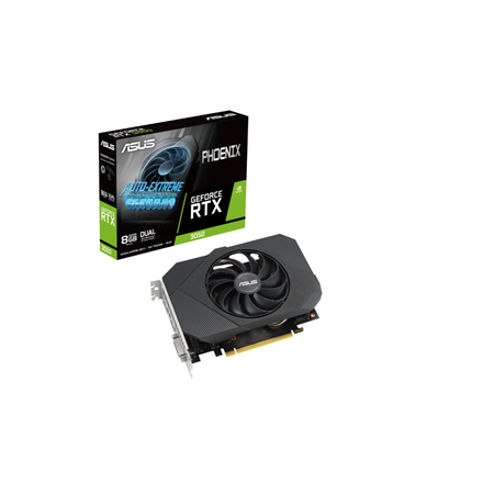 Asus | Phoenix GeForce RTX 3050 V2 8GB GDDR6 | NVIDIA | 8 GB | GeForce RTX 3050 | GDDR6 | DVI-D port