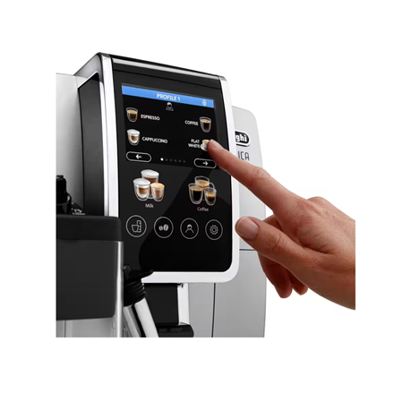Delonghi | Coffee Maker | Dinamica Plus ECAM380.85.SB | Pump pressure 15 bar | Built-in milk frother