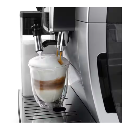 Delonghi | Coffee Maker | Dinamica Plus ECAM380.85.SB | Pump pressure 15 bar | Built-in milk frother