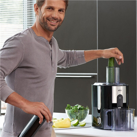 Braun | J 500 Multiquick 5 | Type Juicer | Black | 900 W | Number of speeds 2