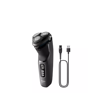 Philips | Shaver | S3343/13 | Operating time (max) 60 min | Wet & Dry | Lithium Ion | Black