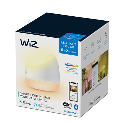 WiZSmart WiFi Squire Table Lamp9 W2200-6500 K