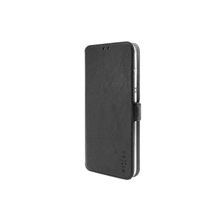 Fixed Topic Cover Infinix Hot 30i Leather Black