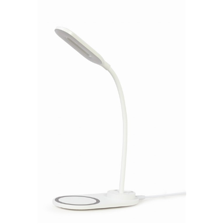 Gembird | Desk lamp with wireless charger | TA-WPC10-LED-01-W