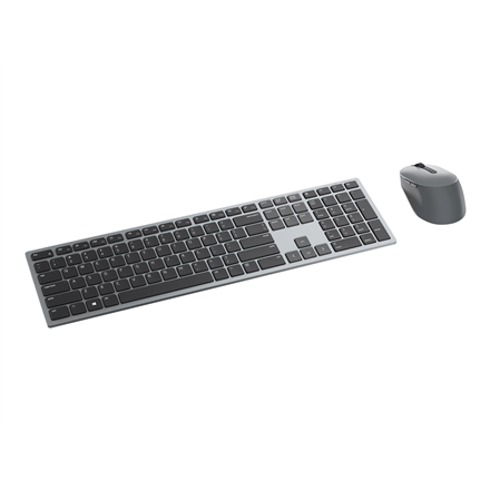 Premier Multi-Device Keyboard and Mouse | KM7321W | Wireless | Ukrainian | Titanium Gray | 2.4 GHz