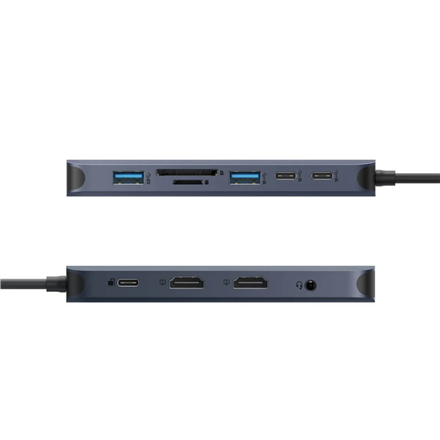 Hyper | HyperDrive Next 11 Port USB-C Hub | HD4006GL | Ethernet LAN (RJ-45) ports 1 | HDMI ports qua