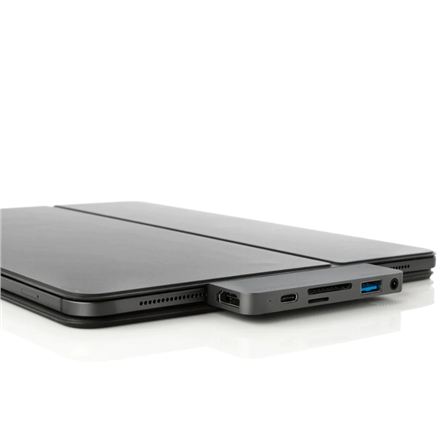 HyperDrive 6-in-1 USB-C Hub for iPad Pro/Air | HDMI ports quantity 1