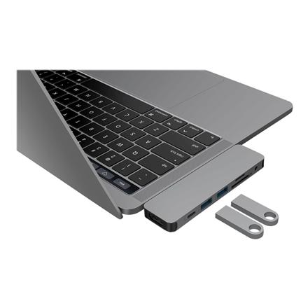 HyperDrive USB-C 7-in-1 Laptop Form-Fit Hub