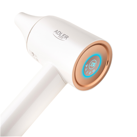 Hair Dryer | SUPERSPEED AD 2272 | 1800 W | Number of temperature settings 3 | Ionic function | White