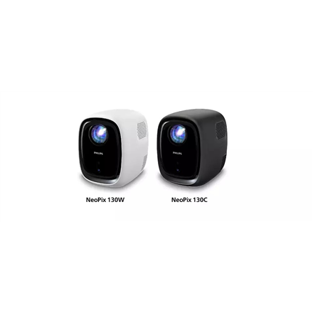 Philips NPX130 | HD ready (1280x720) | 120 ANSI lumens | 500:1 | White | Wi-Fi