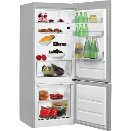 INDESIT | Refrigerator | LI6 S2E S | Energy efficiency class E | Free standing | Combi | Height 158.