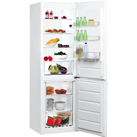 INDESIT | Refrigerator | LI7 S2E W | Energy efficiency class E | Free standing | Combi | Height 176.