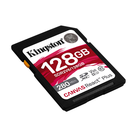 Kingston UHS-II Video Speed Class (V60) | 128 GB | SD | Flash memory class Class 10