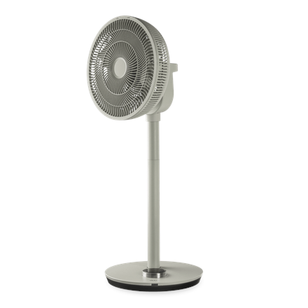 Duux | Fan with Battery Pack | Whisper Flex Smart | Stand Fan | Sage | Diameter 34 cm | Number of sp