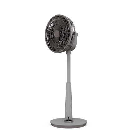 Duux | Fan | Whisper 2 | Stand Fan | Gray | Diameter 34 cm | Number of speeds 26 | Oscillation | 1.6