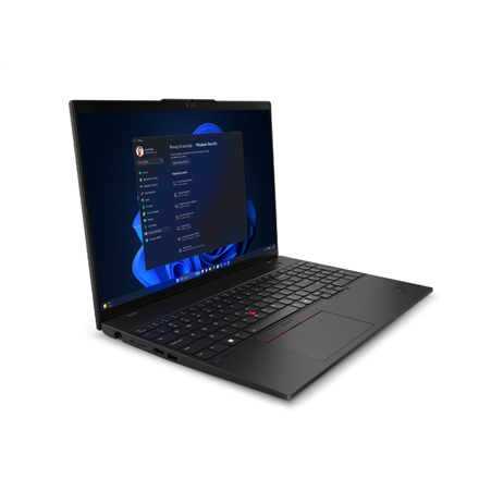 Lenovo | ThinkPad L16 Gen 1 | Black | 16 " | IPS | WUXGA | 1920 x 1200 pixels | Anti-glare | Intel C