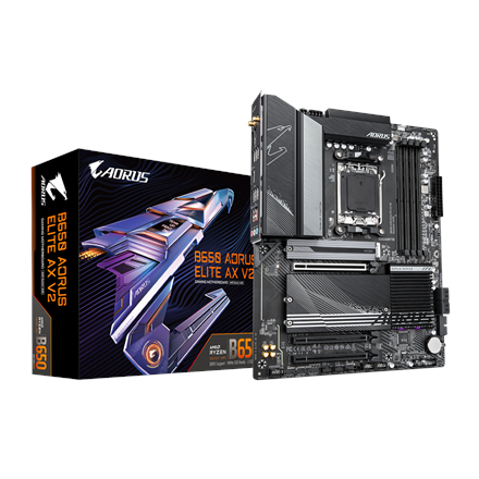 Gigabyte | B650 A ELITE AX V2 1.0 | Processor family AMD | Processor socket AM5 | DDR5 DIMM | Suppor