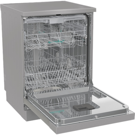 Dishwasher | GS643E90X | Free standing | Width 59.9 cm | Number of place settings 16 | Number of pro