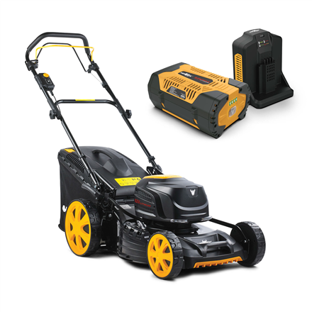 MoWox | 62V Excel Series Cordless Lawnmower | EM 5162 SX-Li | Mowing Area 900 m² | 4000 mAh | Batte