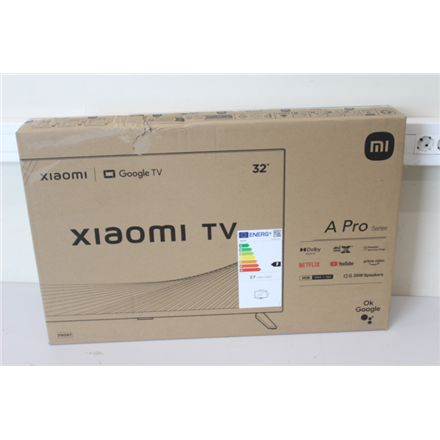 A Pro | 32" (80 cm) | Smart TV | Google TV | HD | Black | DAMAGED PACKAGING