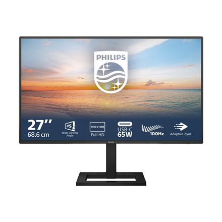 PHILIPS 27E1N1300AE/00 27" 16:9/1920x1080/250cdm2/4ms/DP HDMI USB-C Audio out | Philips | Warranty 3