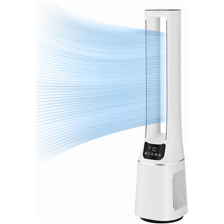 Midea | Bladeless Fan with Air purifier | MFP-120 | Stand fan | White | Diameter 15 cm | Number of s