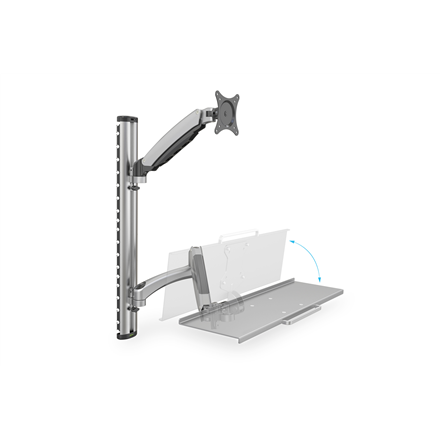 Digitus | Wall mount | Workstation | Adjustable Height