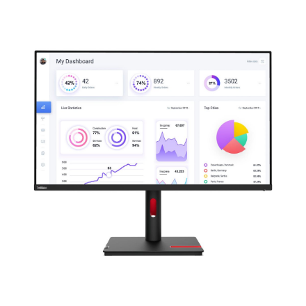 Lenovo | ThinkVision | T32p-30 | 31.5 " | IPS | 16:9 | 60 Hz | 4 ms | 3840 x 2160 pixels | 350 cd/m²