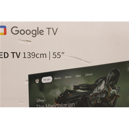 55GL4260E | 55" (139cm) | Smart TV | Google TV | 4K UHD | DAMAGED PACKAGING
