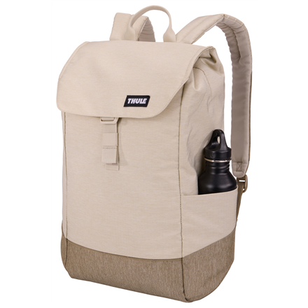 Thule | Backpack 16L | Lithos | Fits up to size 16 " | Laptop backpack | Pelican Gray/Faded Khaki