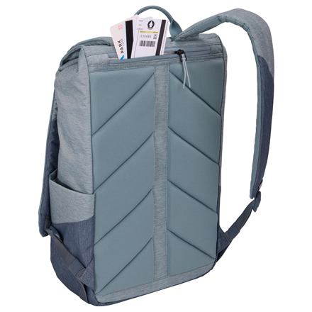 Thule | Lithos | Backpack 16L | Fits up to size 16 " | Laptop backpack | Pond Gray/Dark Slate