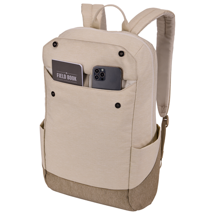 Thule | Backpack 20L | Lithos | Fits up to size 16 " | Laptop backpack | Pelican Gray/Faded Khaki